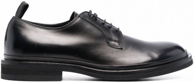 Officine Creative Leren veterschoenen Zwart