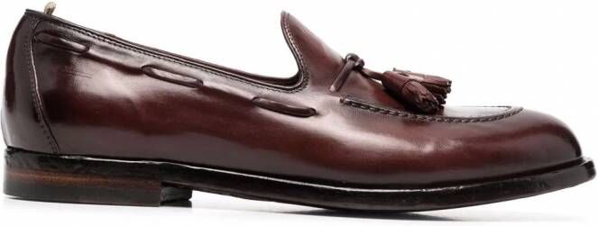 Officine Creative Loafers met kwastje Bruin