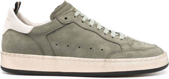 Officine Creative Magic sneakers met logoprint Groen