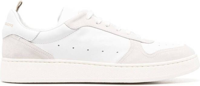 Officine Creative Mower 008 leren sneakers Wit