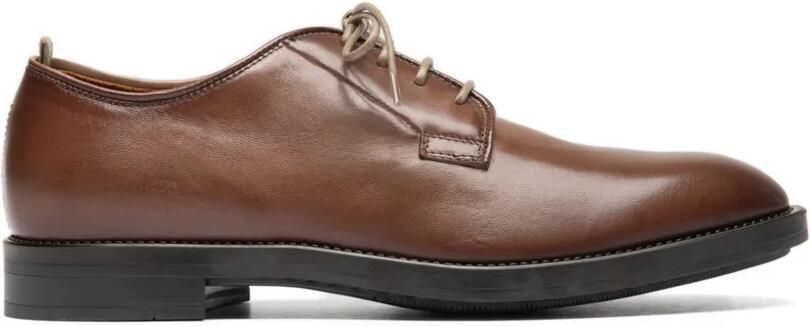 Officine Creative Aero leren derby schoenen Bruin