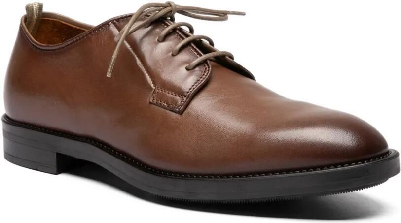 Officine Creative Aero leren derby schoenen Bruin - Foto 4