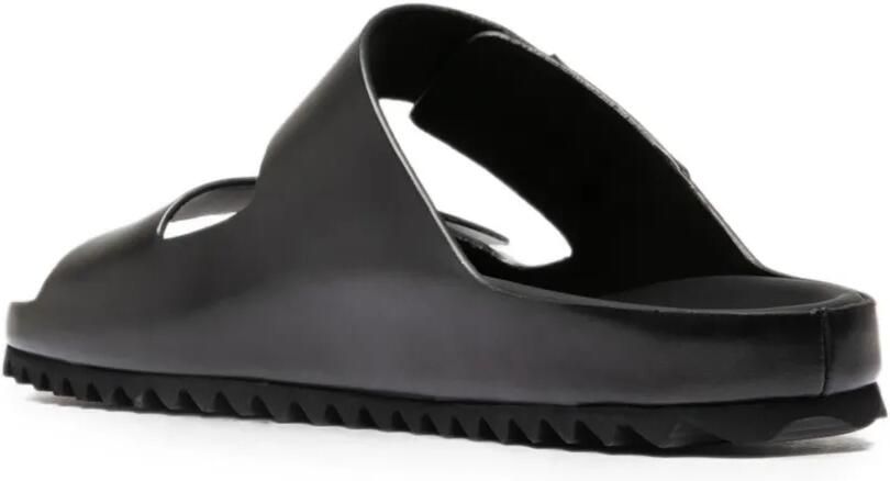 Officine Creative Agorà 010 leren sandalen met dubbele bandjes Zwart - Foto 3