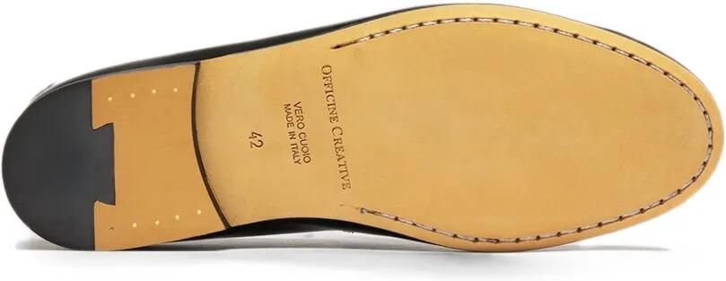 Officine Creative Airto leren loafers Zwart - Foto 5