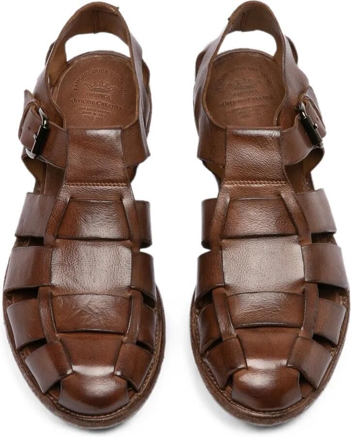 Officine Creative Archive 521 leren sandalen Bruin - Foto 2