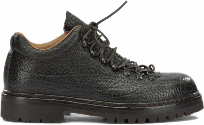 Officine Creative Artic Flexi 001 pebbled lace-up hiking boots Bruin