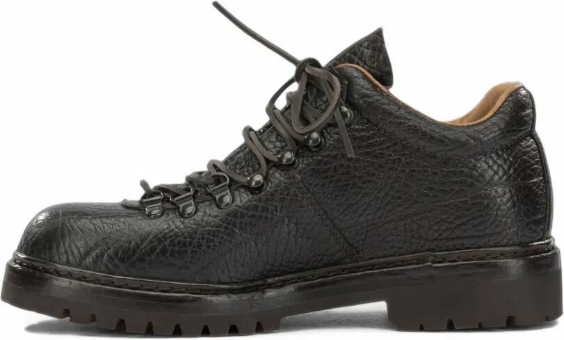 Officine Creative Artic Flexi 001 pebbled lace-up hiking boots Bruin - Foto 5