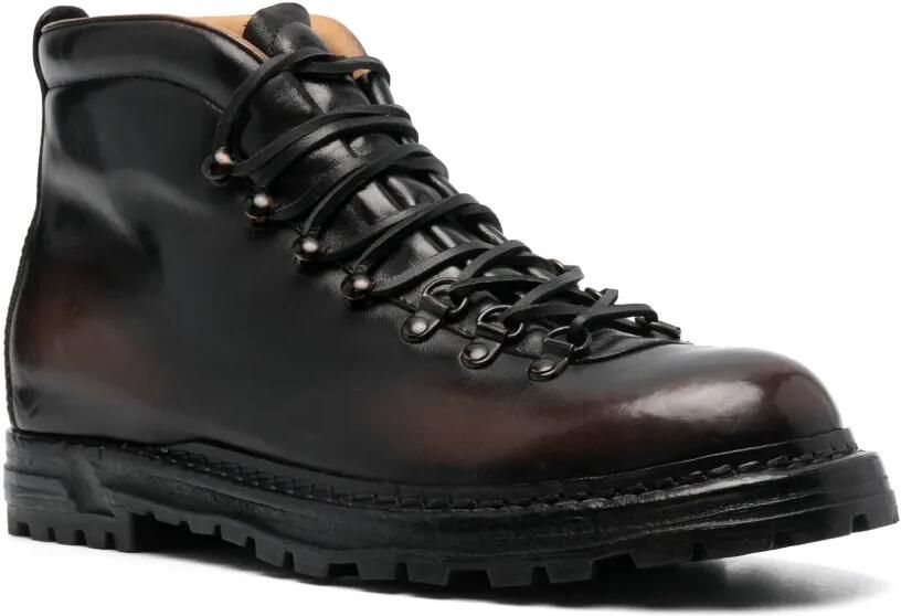 Officine Creative Artik 001 leren laarzen Bruin