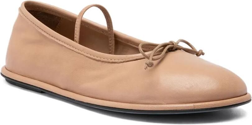 Officine Creative Ballerina's verfraaid met strik Beige