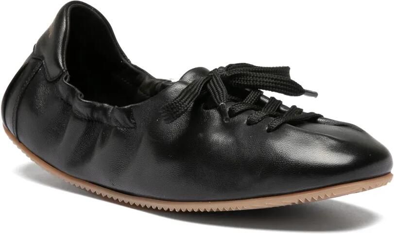 Officine Creative Ballet 101 leren low-top sneakers Zwart - Foto 4
