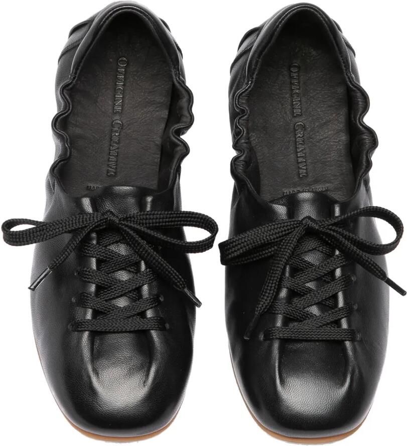 Officine Creative Ballet 101 leren low-top sneakers Zwart - Foto 2