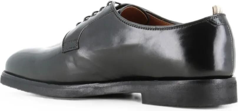 Officine Creative Bariton Flexi 001 derby veterschoenen met gepolijste afwerking Zwart - Foto 4
