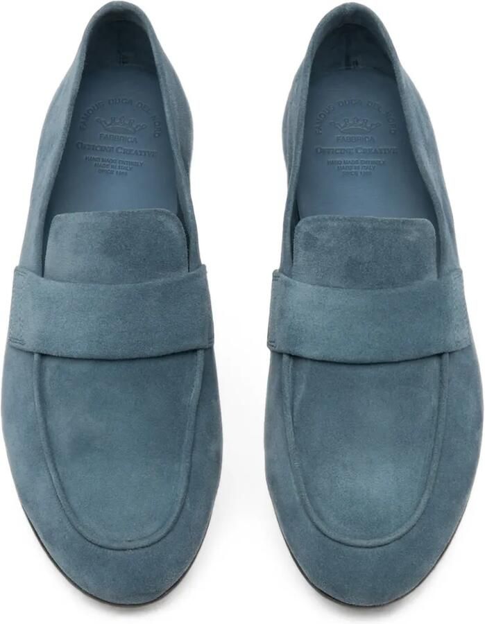 Officine Creative Blair suède loafers Blauw - Foto 2