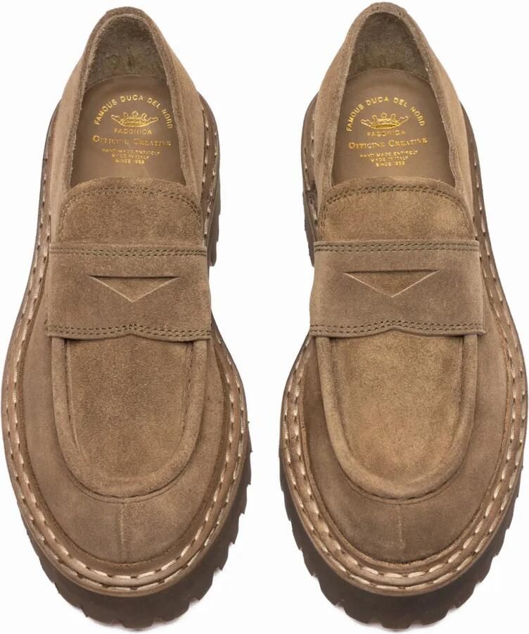 Officine Creative Blossom 015 suède loafers Beige - Foto 2