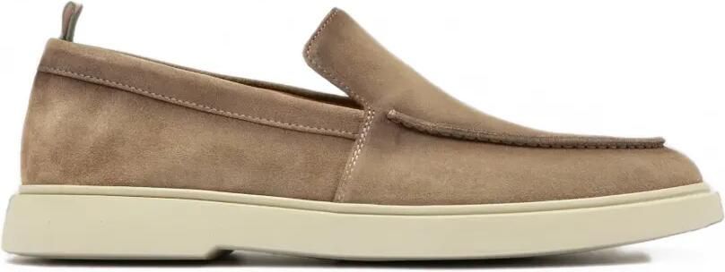 Officine Creative Bones 002 suède loafers Bruin