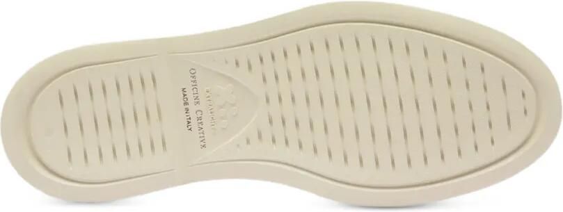 Officine Creative Bones leren bootschoenen Beige - Foto 5