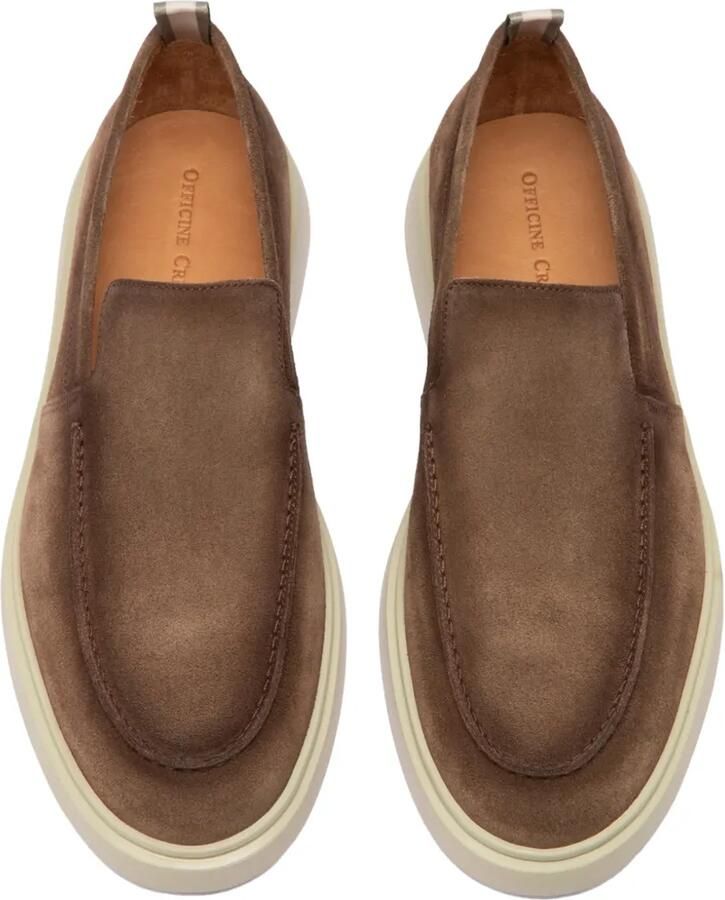 Officine Creative Bones leren loafers Bruin - Foto 2