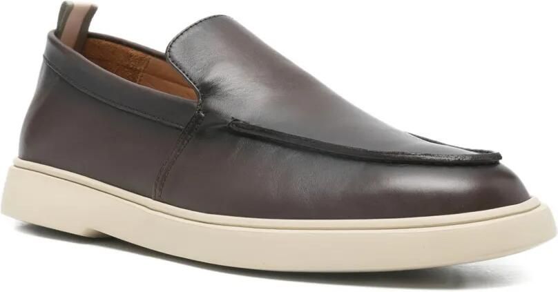 Officine Creative Bones slip-on sneakers Bruin