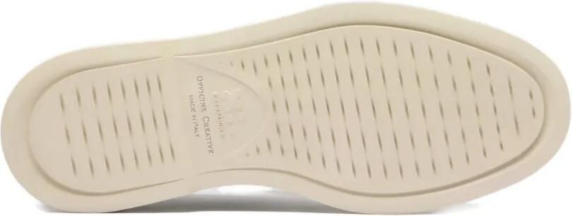 Officine Creative Bones suède loafers Grijs - Foto 4