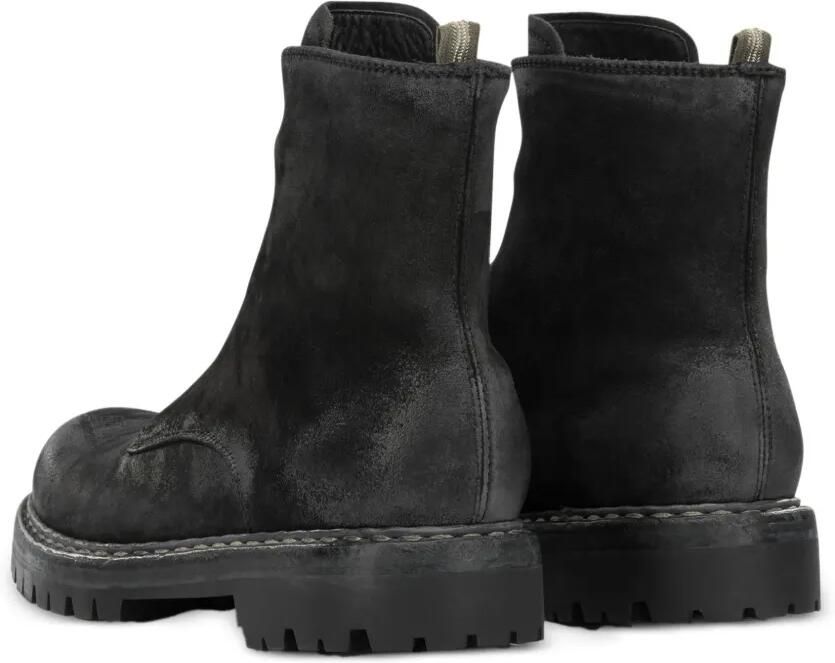 Officine Creative Bulla DD Lug 114 front-zip biker boots Zwart - Foto 4