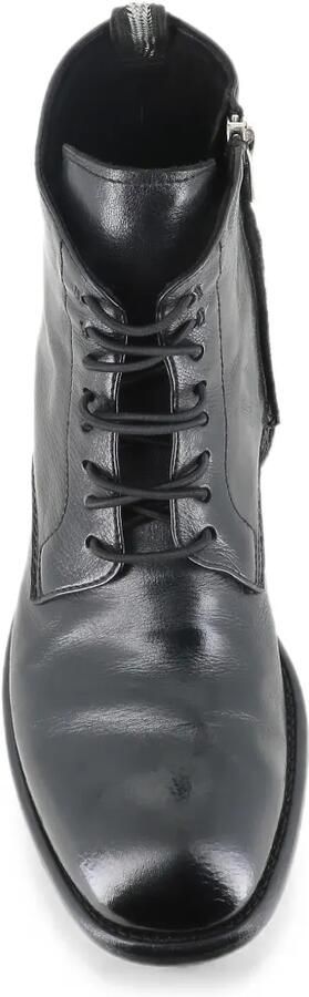 Officine Creative Calitxe 089 enkellaarzen met veters Zwart - Foto 5