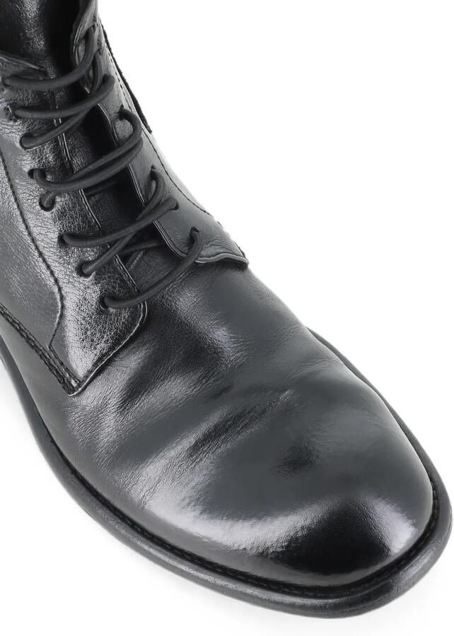 Officine Creative Calitxe 089 enkellaarzen met veters Zwart - Foto 2