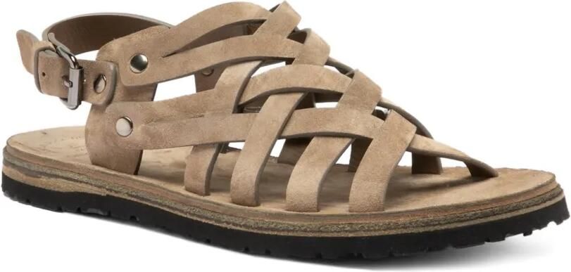 Officine Creative Chios geweven leren sandalen Beige - Foto 4