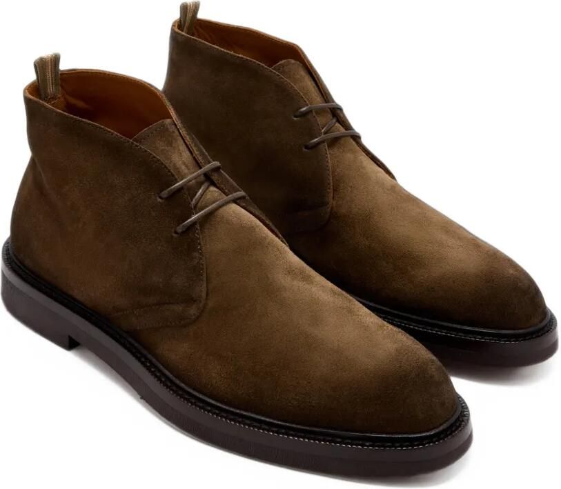 Officine Creative Dude Flexi 004 desert boots Bruin