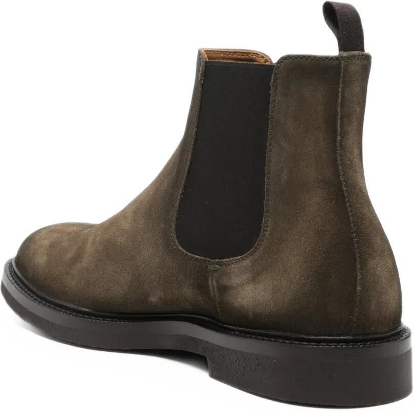 Officine Creative Dude Flexi suede Chelsea boots Bruin - Foto 2