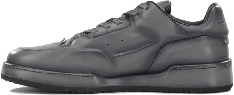 Officine Creative Eraser leren sneakers met vlakken Grijs