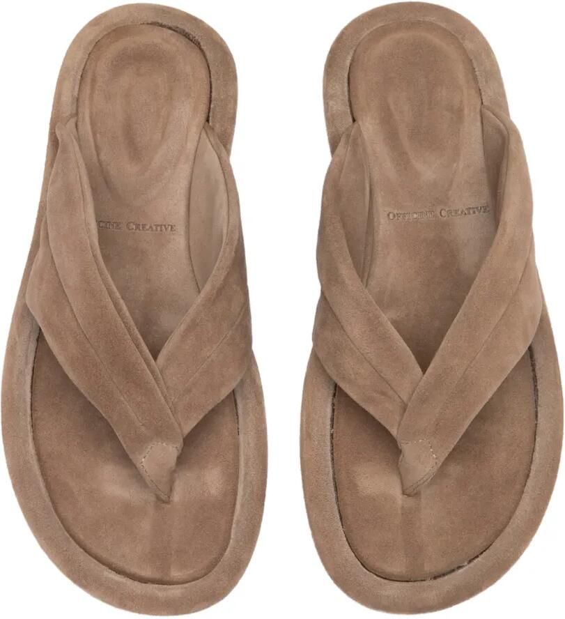 Officine Creative Estens gewatteerde sandalen met bandje Bruin - Foto 2