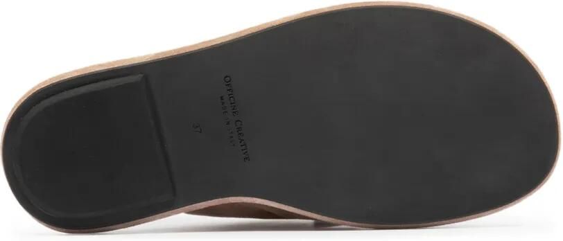Officine Creative Estens gewatteerde sandalen met bandje Bruin - Foto 5