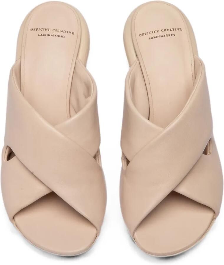 Officine Creative Ethel gekruiste sandalen Beige - Foto 2