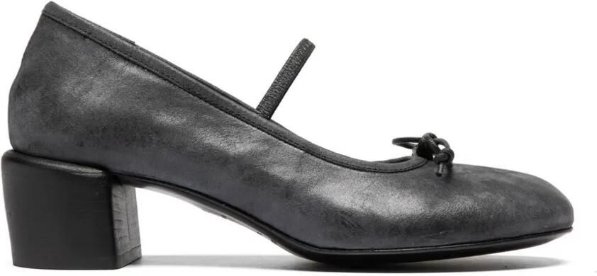 Officine Creative Flore loafers met strikbandje Grijs