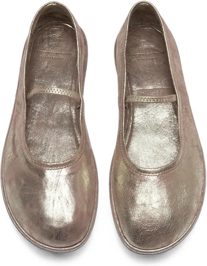 Officine Creative Fontayne leren ballerina's Beige - Foto 2