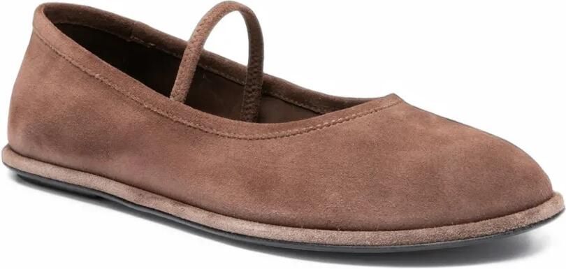 Officine Creative Fontayne suede ballet flats Bruin - Foto 4