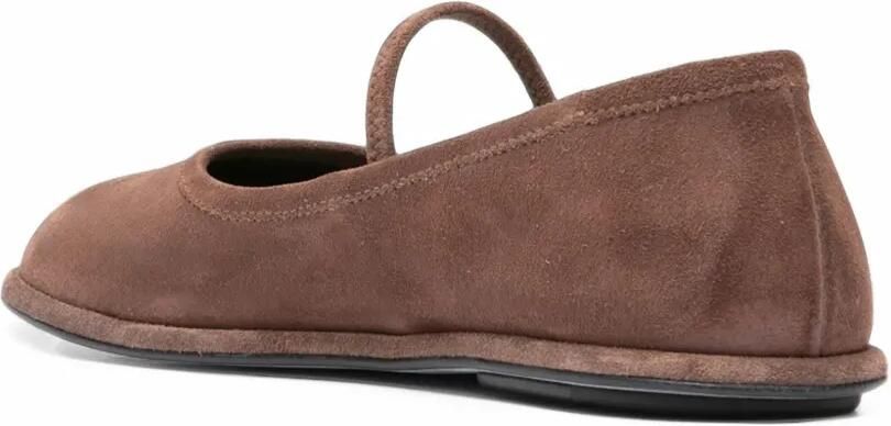 Officine Creative Fontayne suede ballet flats Bruin - Foto 3