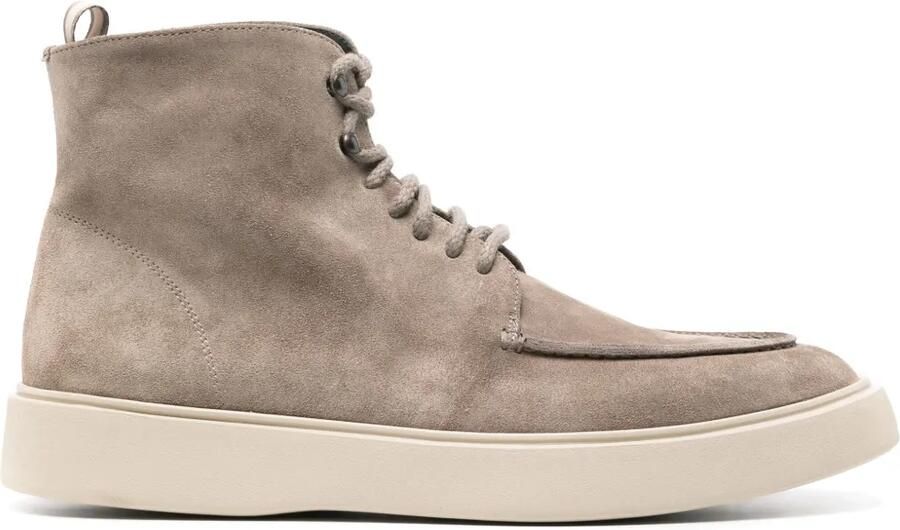 Officine Creative Frame 004 high-top sneakers Beige