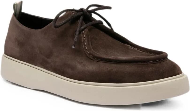 Officine Creative Frame suède derby schoenen Bruin - Foto 4