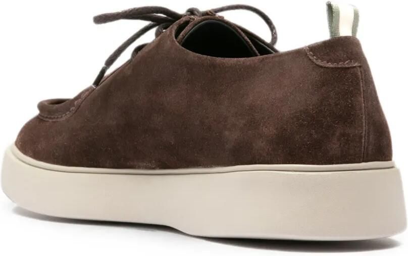 Officine Creative Frame suède derby schoenen Bruin - Foto 3