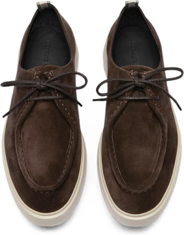 Officine Creative Frame suède derby schoenen Bruin - Foto 2