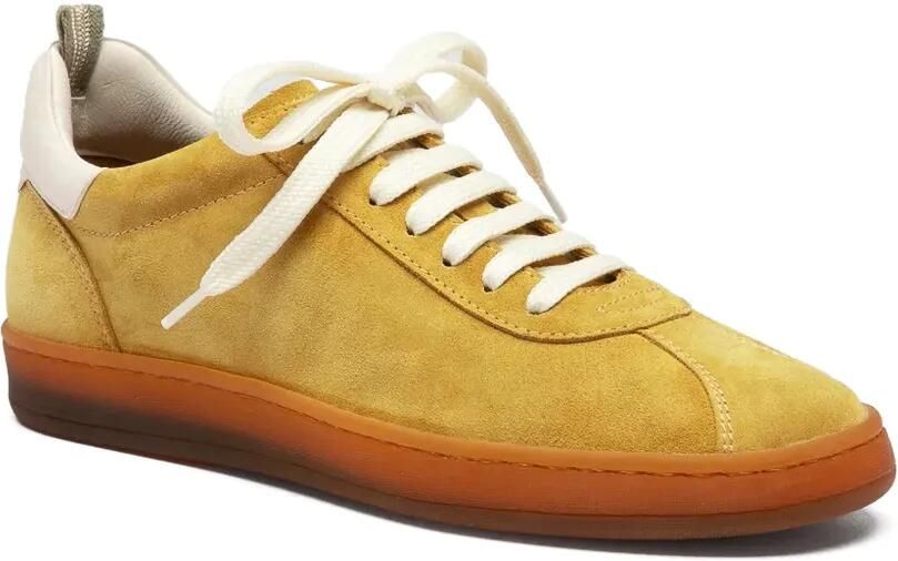Officine Creative Ginnasio 101 suède low-top sneakers met vlakken Geel - Foto 4