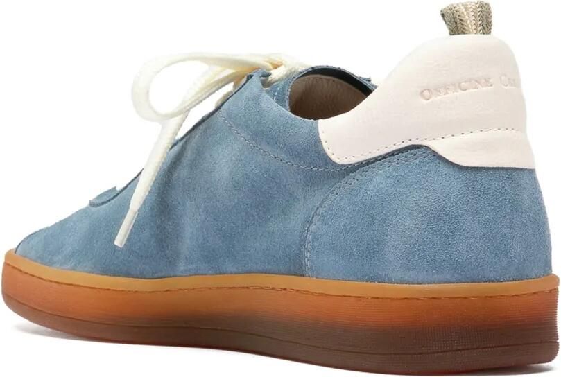 Officine Creative Ginnasio 101 suède sneakers Blauw - Foto 3