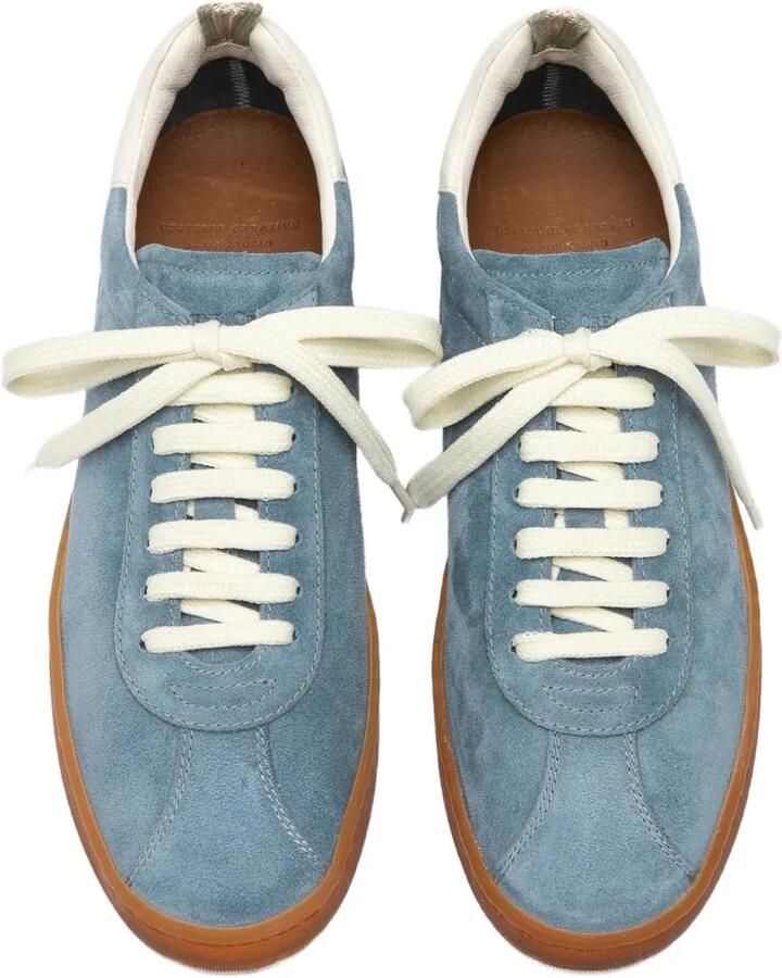Officine Creative Ginnasio 101 suède sneakers Blauw - Foto 2