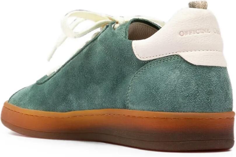 Officine Creative Ginnasio 101 suède sneakers met vlakken Blauw - Foto 3
