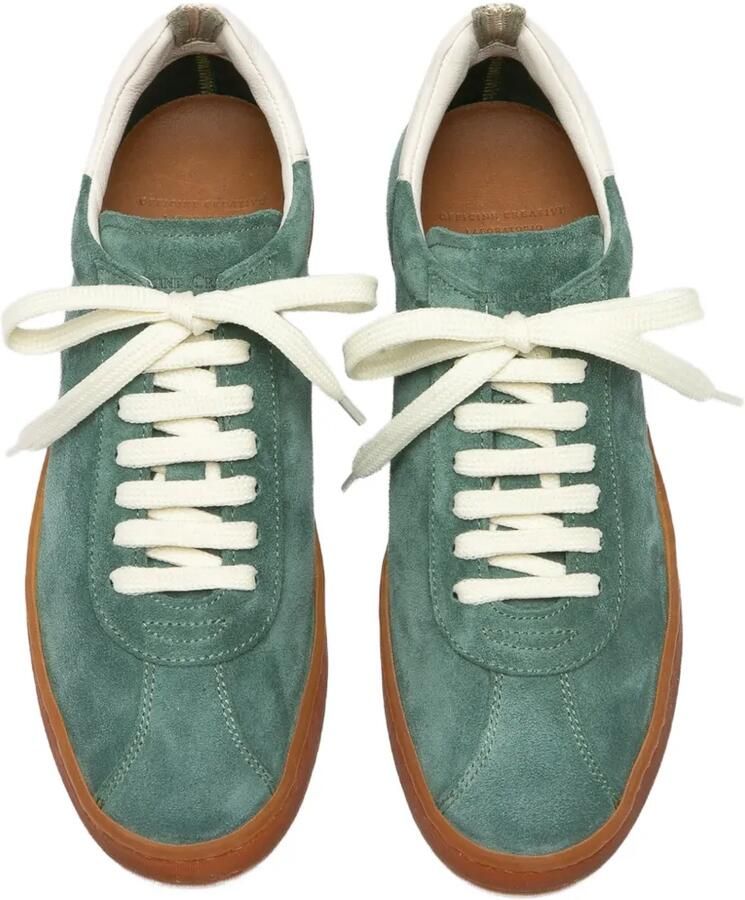 Officine Creative Ginnasio 101 suède sneakers met vlakken Blauw - Foto 2