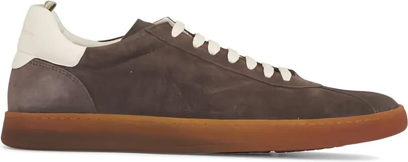 Officine Creative Halo suède sneakers Bruin