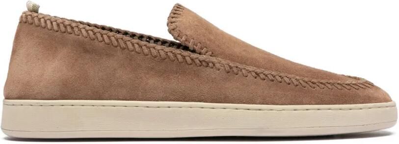 Officine Creative Herbie gevlochten veterschoenen Bruin
