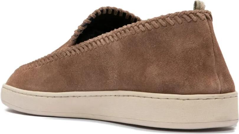 Officine Creative Herbie gevlochten veterschoenen Bruin - Foto 3