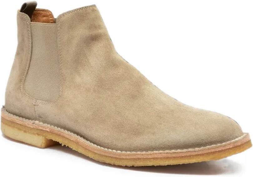 Officine Creative History suède Chelsea laarzen Beige